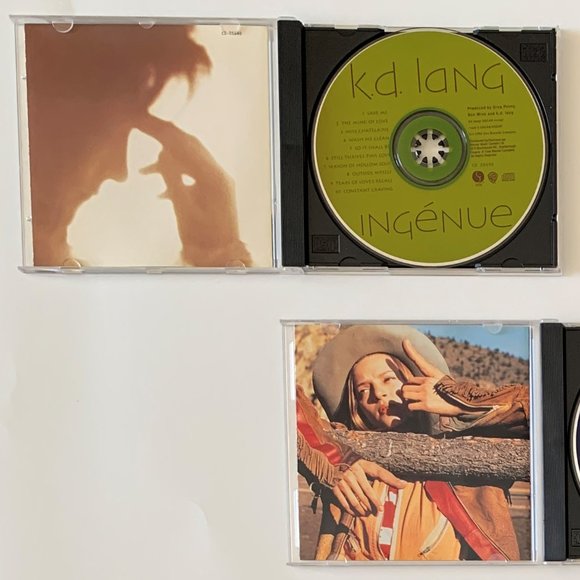 k.d. lang - Drag, Ingenue, Even Cowgirls Get the Blues Soundtrack • 3 CD Bundle - Picture 3 of 9